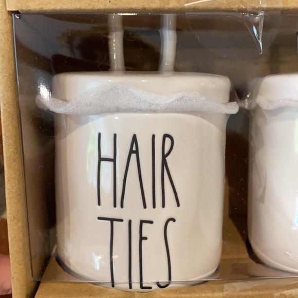 Rae Dunn Accessories Rae Dunn Hair Ties Bobby Pins Ceramic